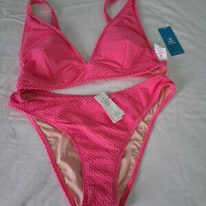 NWT bikini pink size M